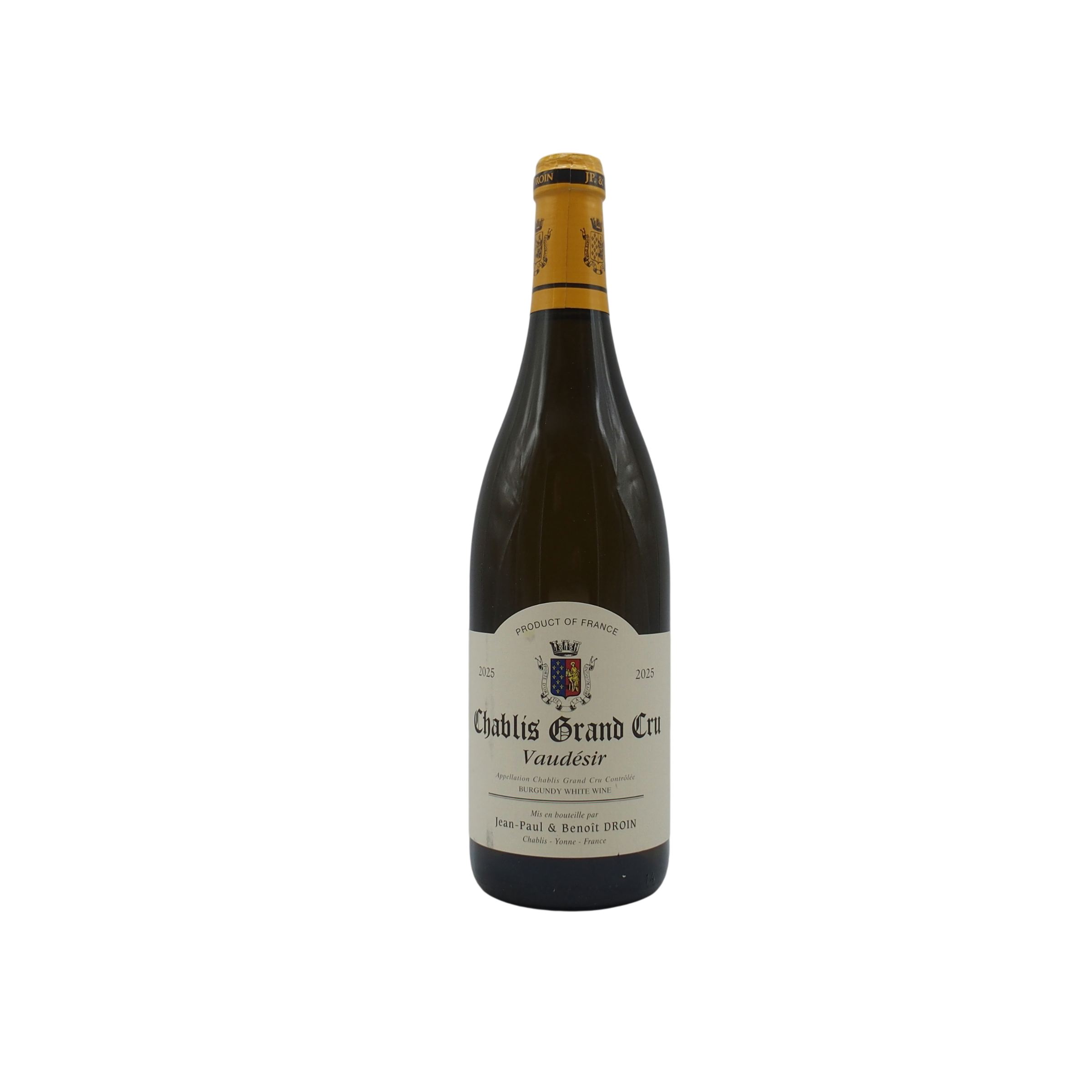 Chablis Grand Cru « Vaudésir » 2025 Jean-Paul et Benoît Droin
