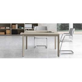 OXI table de réunion avec pietement metallique