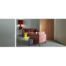 Velvet sofa