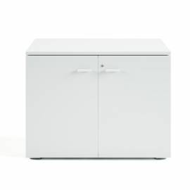 Armoire Puzzle gris blanc 80x74