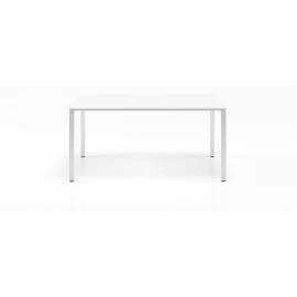 Bureau simple Slim blanc en 120x80