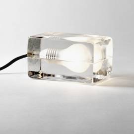 Lampe Block avec corde textile