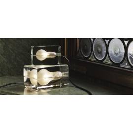 Lampe Block avec corde textile