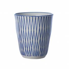 Tasse striée 6 pièces