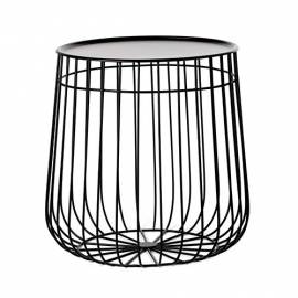 Table de stockage en fer