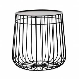 Table de stockage en fer