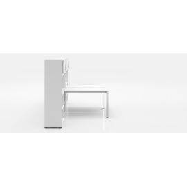 Bureau 2 personnes OXI pour rangement Comby