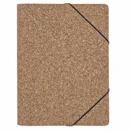 Porte document en liège naturel A4