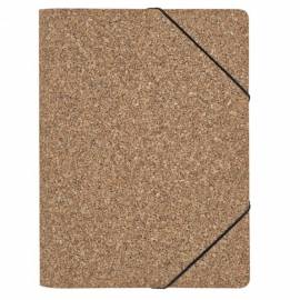Porte document en liège naturel A4