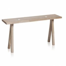 Banc 2 dots Frêne massif/ Pied en Frêne massif