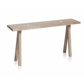 Banc 2 dots Frêne massif/ Pied en Frêne massif