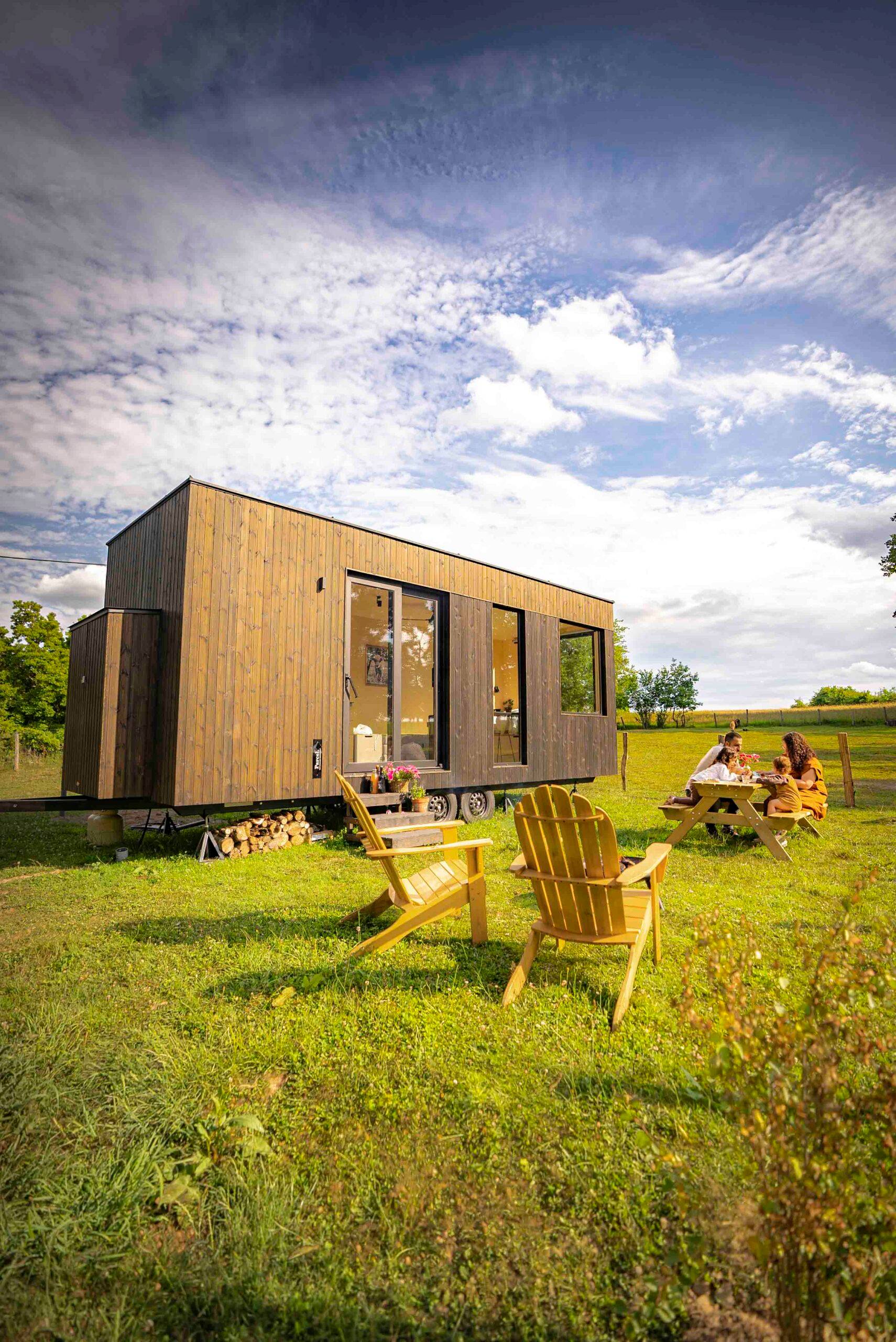 Louez la Tiny House de l'Arche des Hays I Parcel Tiny House