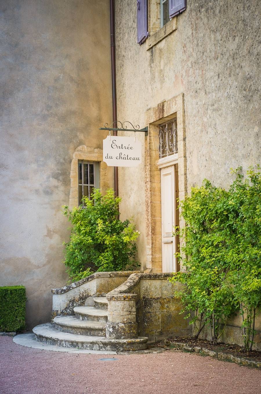 Entrée du château