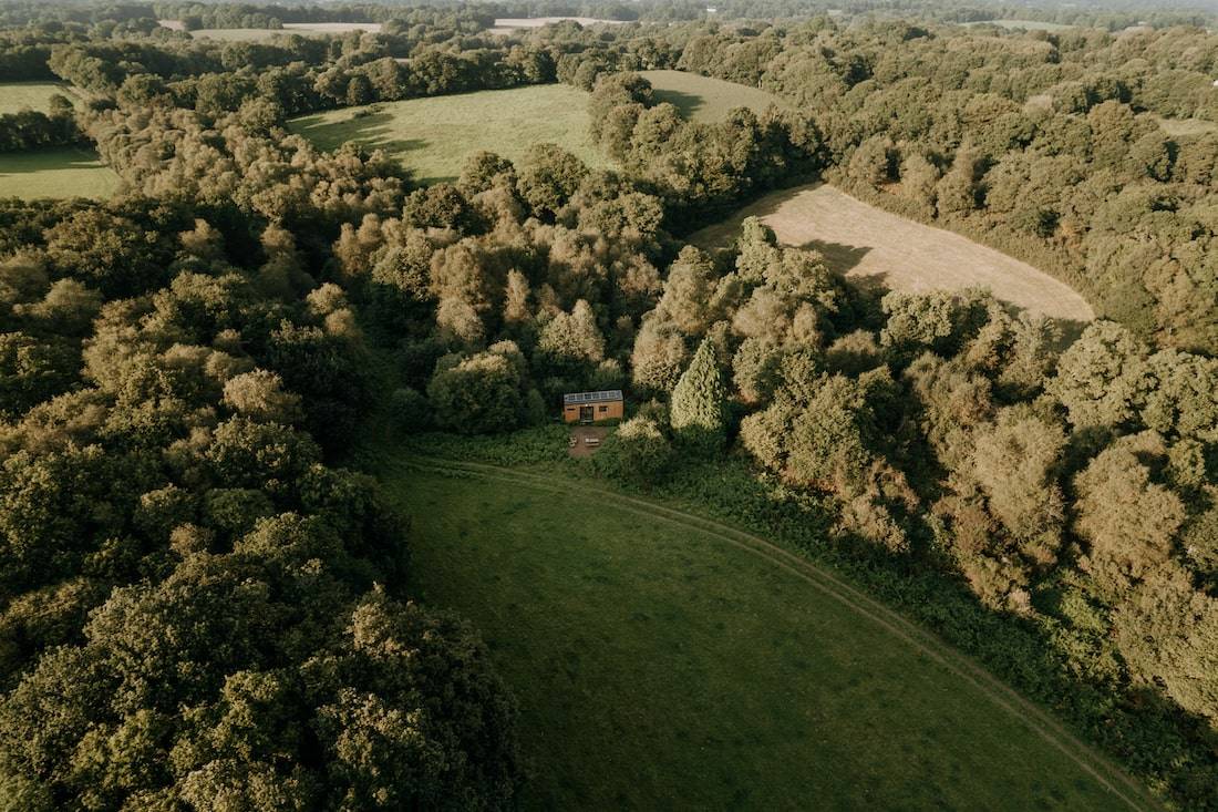 Unusual stay in the forest for a weekend in the heart of nature