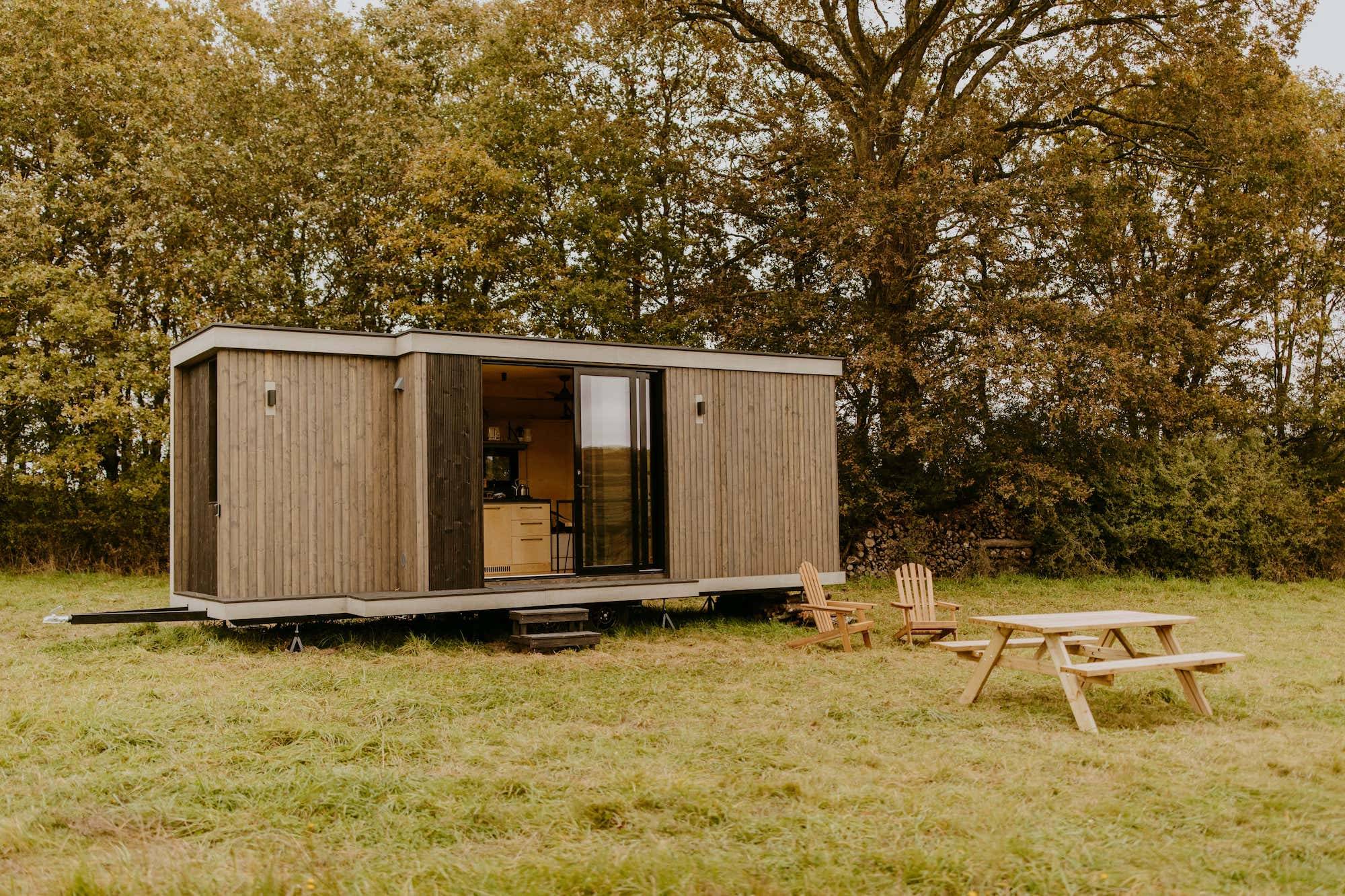 Casa minuscola nella foresta di Vibraye alla Ferme de Beaulieu
