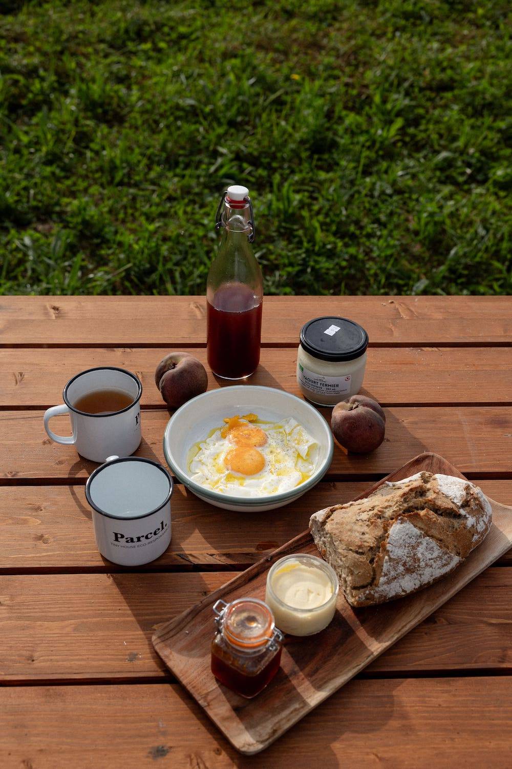 petit déjeuner en extérieur près de Paris