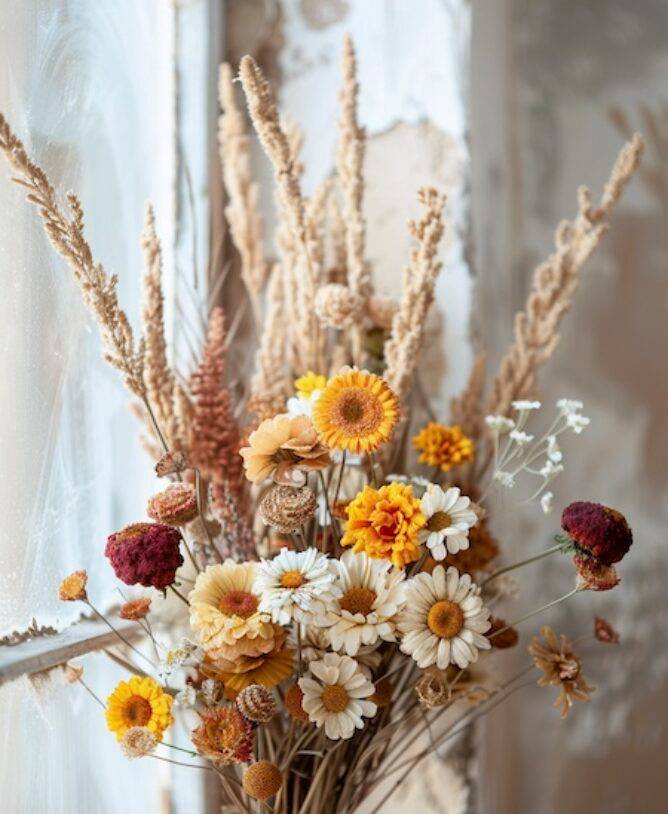 Fleur séchée Parcel