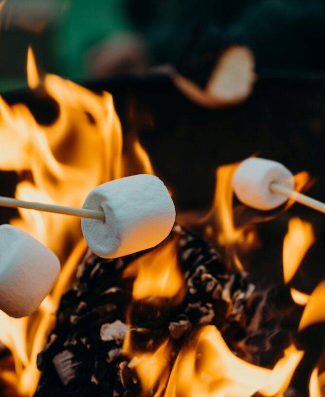 Marshmallow tostato