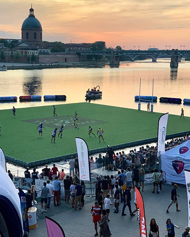 Rugby sur la Garonne