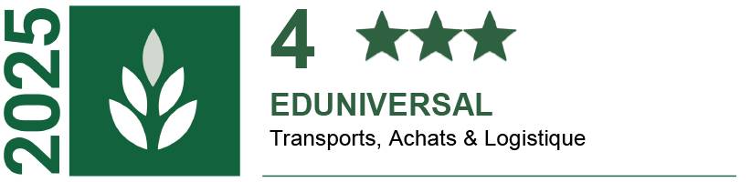 Eduniversal National 2025 TSM Licence Achats et Logistique Top 4