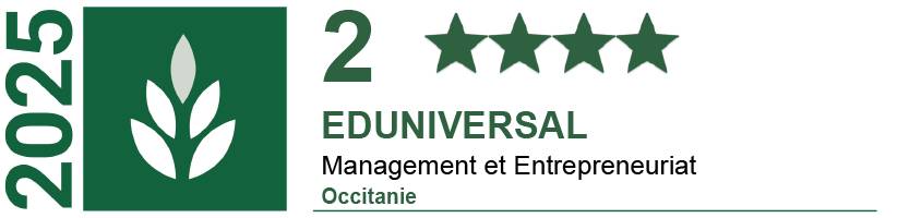 Eduniversal Occitanie 2025 TSM Bachelor of Science in Global Management Top 2