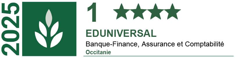 Eduniversal Occitanie 2025 TSM Licence Chargé de clientèle particuliers Top 1