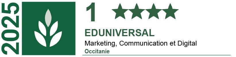 Eduniversal Occitanie 2025 TSM Licence Marketing Top 1