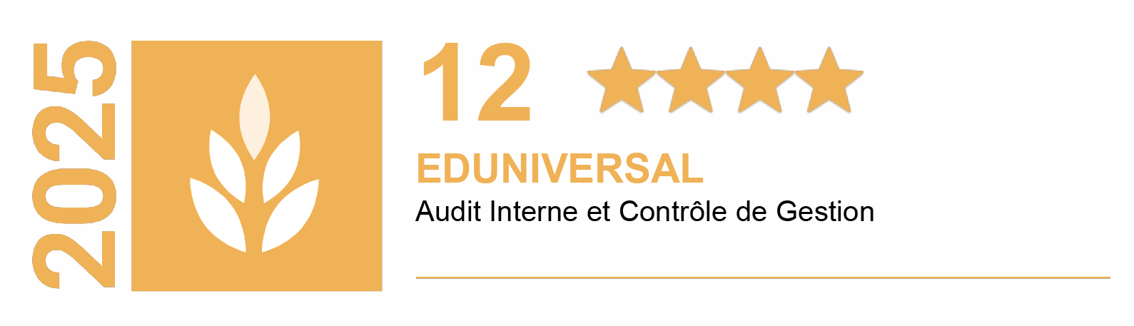 Master 2 audit et pilotage des organisations eduniversal national 2025
