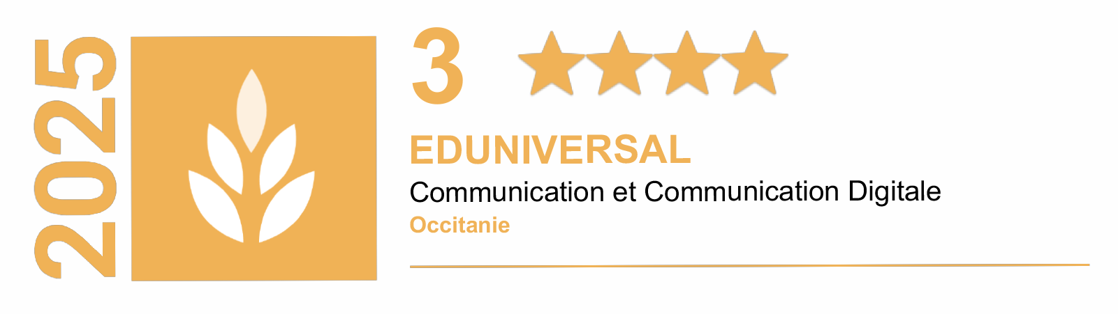 Classement eduniversal 2025 regional Master 2 marketing digital