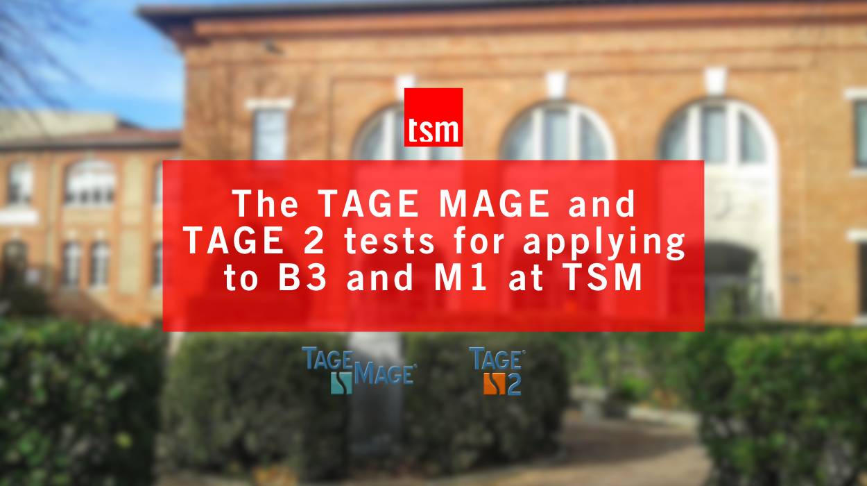 TAGE MAGE and TAGE 2 tests at TSM for applications to the third year of undergraduate studies (L3) and the first year of a master’s programme (M1) for the 2025 intake.