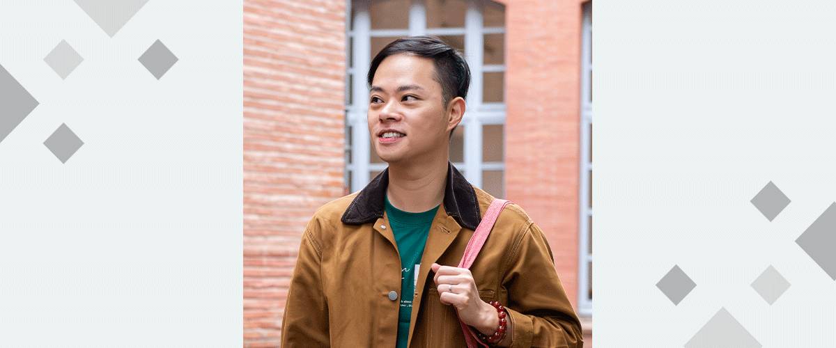 Wong King tong, student at TSM