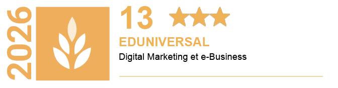 classement eduniversal 2026 national master marketing digital top 13