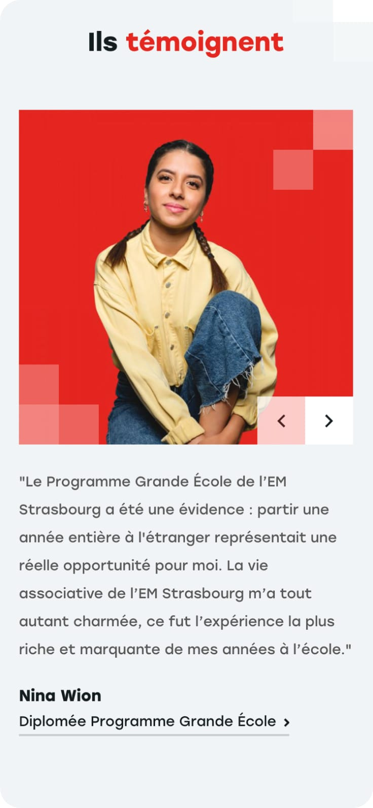 Témoignage d'une étudiant de l'EM Strasbourg