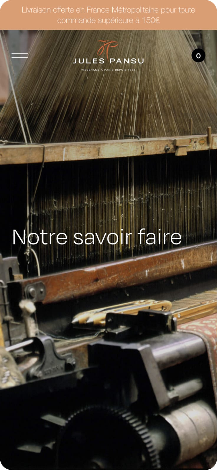 Page savoir-faire mobile Jules Pansu